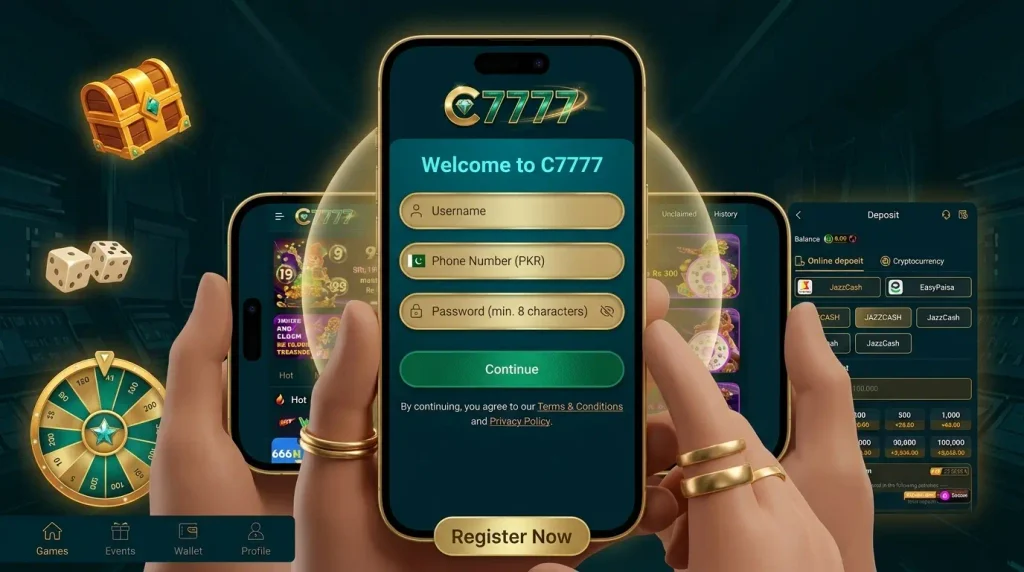 C7777 Game login