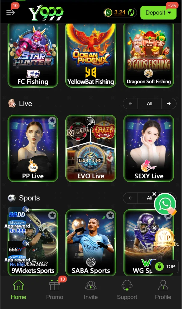 Y999 Game